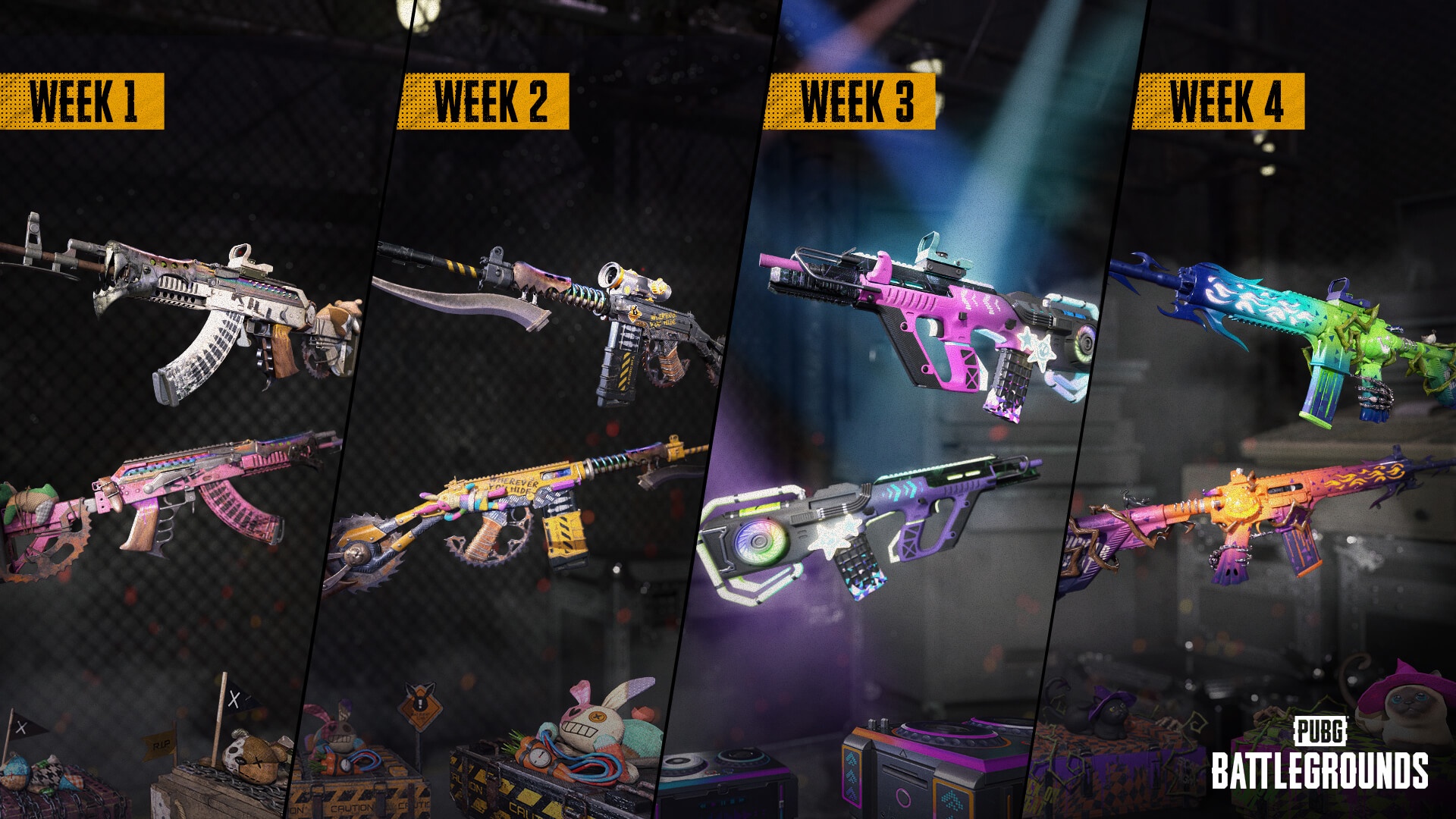 Exclusive PUBG Skins